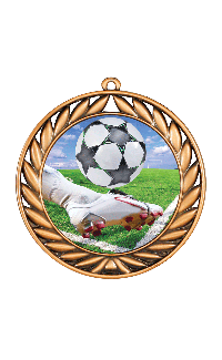 Soccer Extreme 3-D Sport Medal (image for) Soccer Extreme 3-D Sport Medal