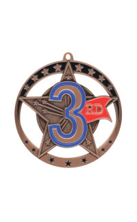 Third Star Series Medal - Bronze Only (image for) Third Star Series Medal - Bronze Only