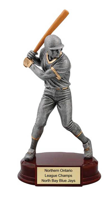 Male Baseball Deluxe Sculpture - 7" (image for) Male Baseball Deluxe Sculpture - 7"