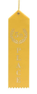5th Place Yellow Ribbon (image for) 5th Place Yellow Ribbon