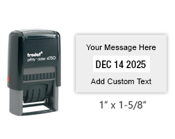 Trodat 4750 Self-Inking Die-Plate Dater (1.625" x 1") (image for) Trodat 4750 Self-Inking Die-Plate Dater (1.625" x 1")